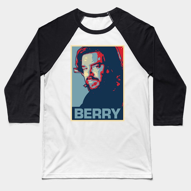 Berry Baseball T-Shirt by DAFTFISH